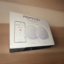 Momcozy Mobile Flow Hands Free Breast Pumps | Quill Grey New