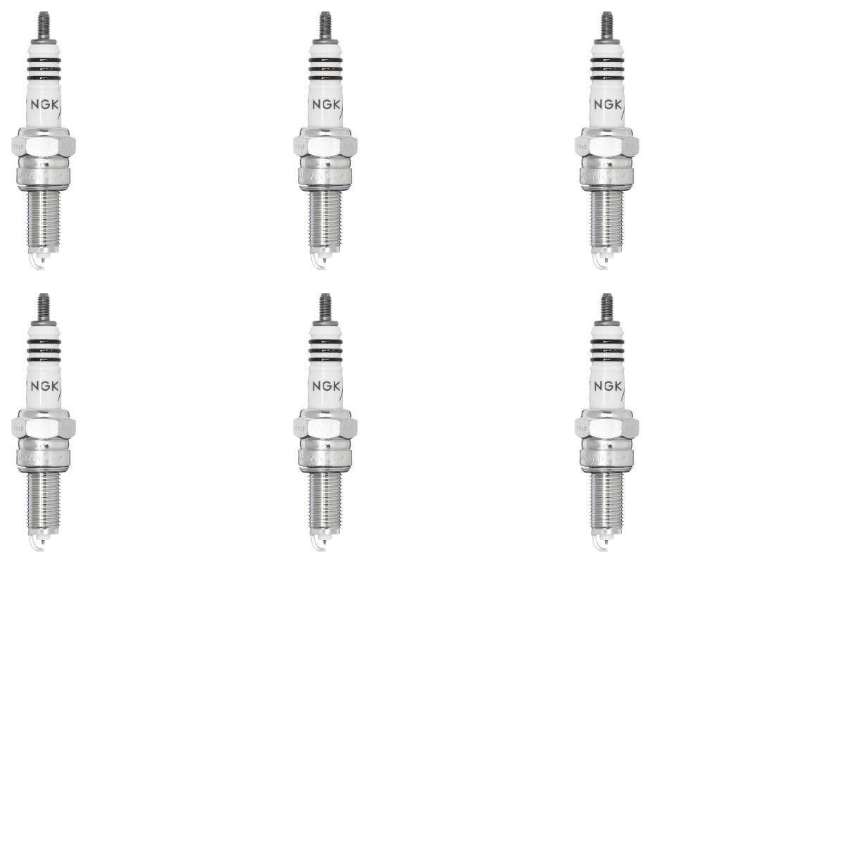 NGK 9198 Spark Plug Pack of 6 for Toyota 4Runner Celica Pickup 2.4L 1983-1992