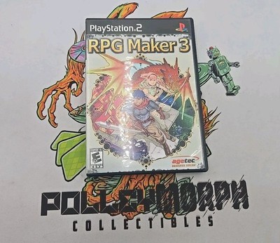 RPG Maker 3 (Sony PlayStation 2, 2005) Complete