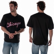 NBA 1966 CHICAGO BULLS ORIGINALS BLACK BASEBALL JERSEY 2025-26 CITY EDITION