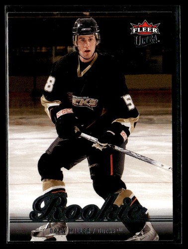 2007-08 Fleer Ultra Rookie Drew Miller Rookie Anaheim Ducks #215 - Picture 1 of 2
