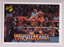 1990 WWF WrestleMania IV Dino Bravo/Don Muraco #59 Donald Trump RC ringside