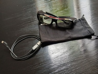 SONY | TDG-BR250 | aktive 3D-Shutterbrille in Schwarz für Sony TV