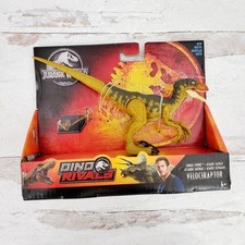 2018 Mattel Jurassic World Dino Rivals Savage Strike Velociraptor GFG66