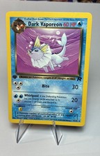 Dark Vaporeon 45/82 Team Rocket Regular on eBay