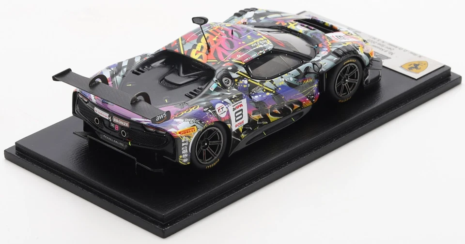 LookSmart Ferrari 296 GT3 - Kessel Racing - 2025 24hrs Spa 1:43 Car LSRC209 - Image 2 of 4