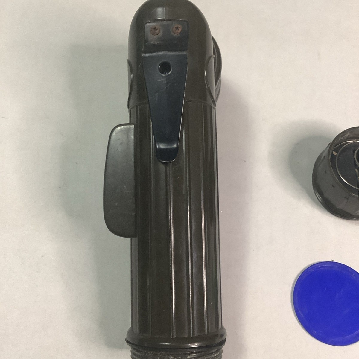 Military MX-991/U Like Flashlight Red Yellow Blue Lenses Army