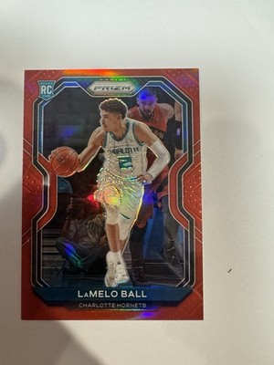 2020-21 Panini Prizm - LaMelo Ball #278 Red Prizm /299 (RC)