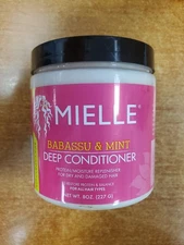 Mielle Organics Babassu & Mint Deep Conditioner 8 oz. E13C