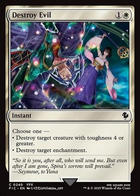 MTG DESTROY EVIL 240 EXC - DESTRUCTION THE BÖSE - FIC EN - MAGIC