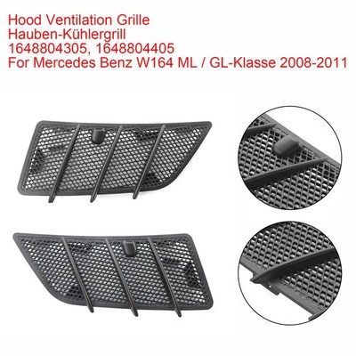 Rechts+Links Hauben-Kühlergrill 1648804305 Für Mercedes W164 ML und GL-Klasse