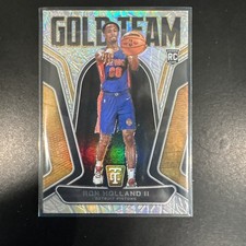 2024-25 Panini Totally Certified Gold Team Silver #2 Ron Holland II - Rookie RC