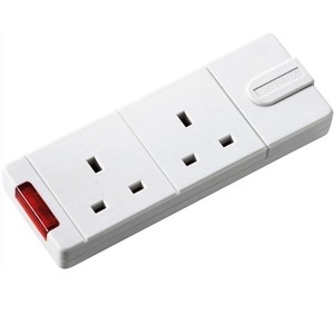 Masterplug TN 13amp 2-gang Trailing Socket With Indicator