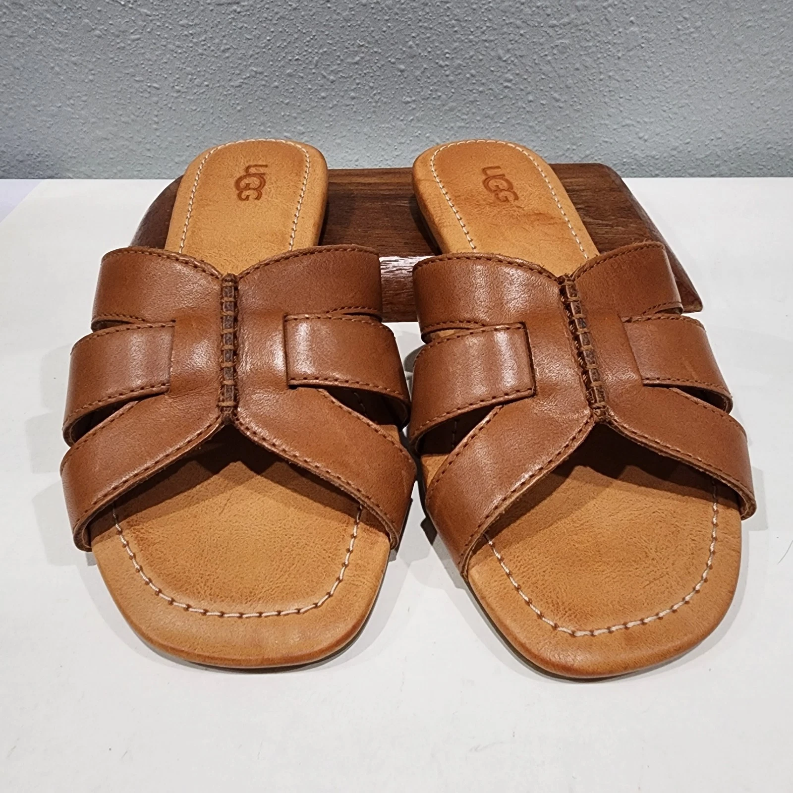 UGG Sandali Teague Slides Marrone Donna 5 5