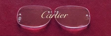 Cartier CT0058O Frame Demo Lenses Panther Demo Lenses Cartier Clear Demo Lenses
