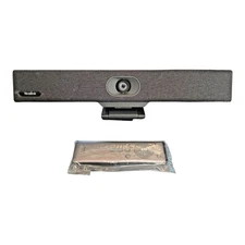 Yealink UVC34 All-in-One USB Video Bar 4K Webcam + Mic + Speaker TESTED WORKING