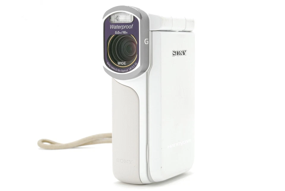 Sony HDR-GW77V Digital HD Video Camera Handycam White From JAPAN - Image 2 of 4
