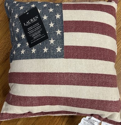Lauren Ralph Lauren Indoor Outdoor American USA Flag Throw  display picture 3