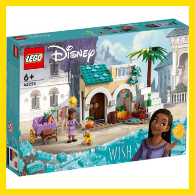 LEGO  Disney Princess  43223 Asha in der Stadt Rosas ++ Wish Star Asha ++ Disney