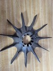 BALDOR ELECTRIC MOTOR COOLING FAN.  37FN002-A02; 11 FINS — photo 1