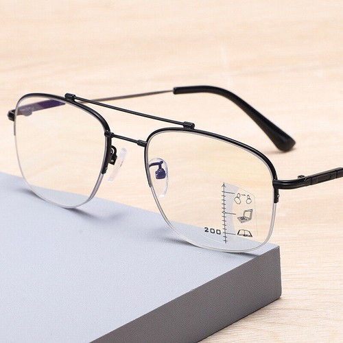 Flexible Pilot Gleitsicht Übergang Lesebrille biegsam Memory Titan