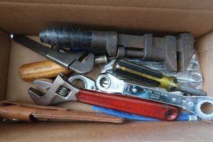 Klein Tools Lot Wrenches Ratchets Screwdrivers Stanley Megapro & Antique Tools