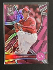 2022 Panini Chronicles Spectra Shohei Ohtani #99 Neon Pink /40 LA Angels Dodgers