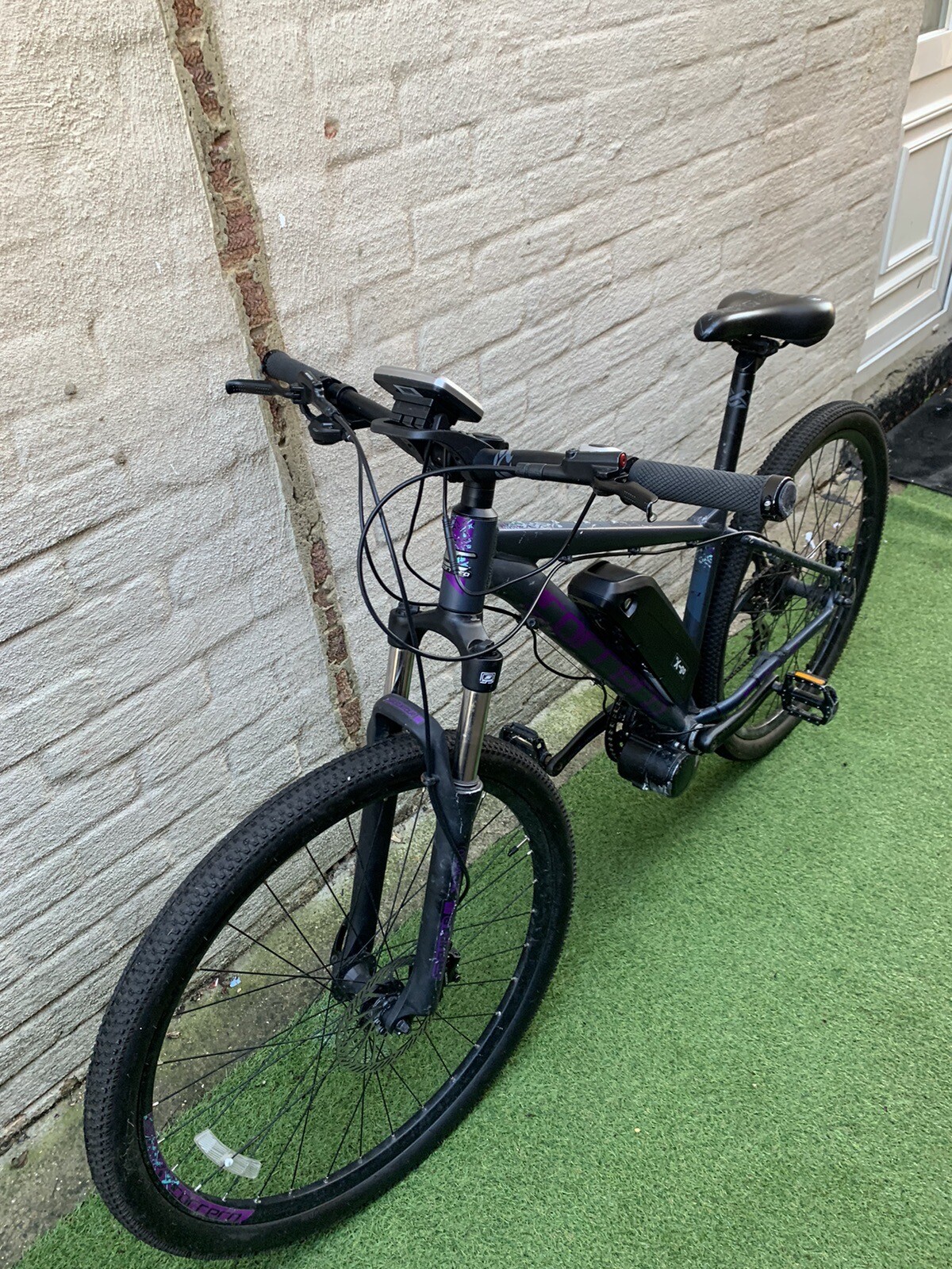 Carrera Vengeance E 18 inch Men's Electric Bike with 8 Gear Disc Brake