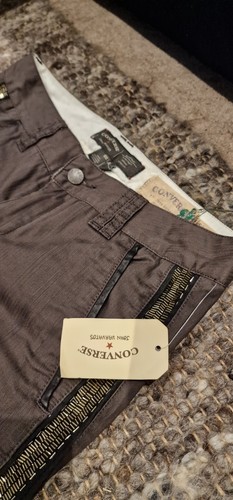 BNWT John Varvatos x CONVERSE Apparel Series Bronze Trousers - US Size 4 UK 10 - Picture 2 of 4