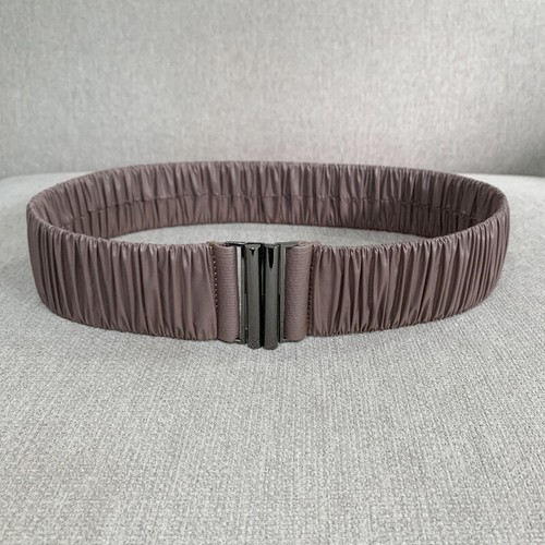 Lady Buckle Waist Belt Cinch Elastic Stretch Waistband for Down Puffer Coat Belt - Picture 28 of 31