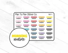 1907-1~~Morning Routine Planner Stickers.