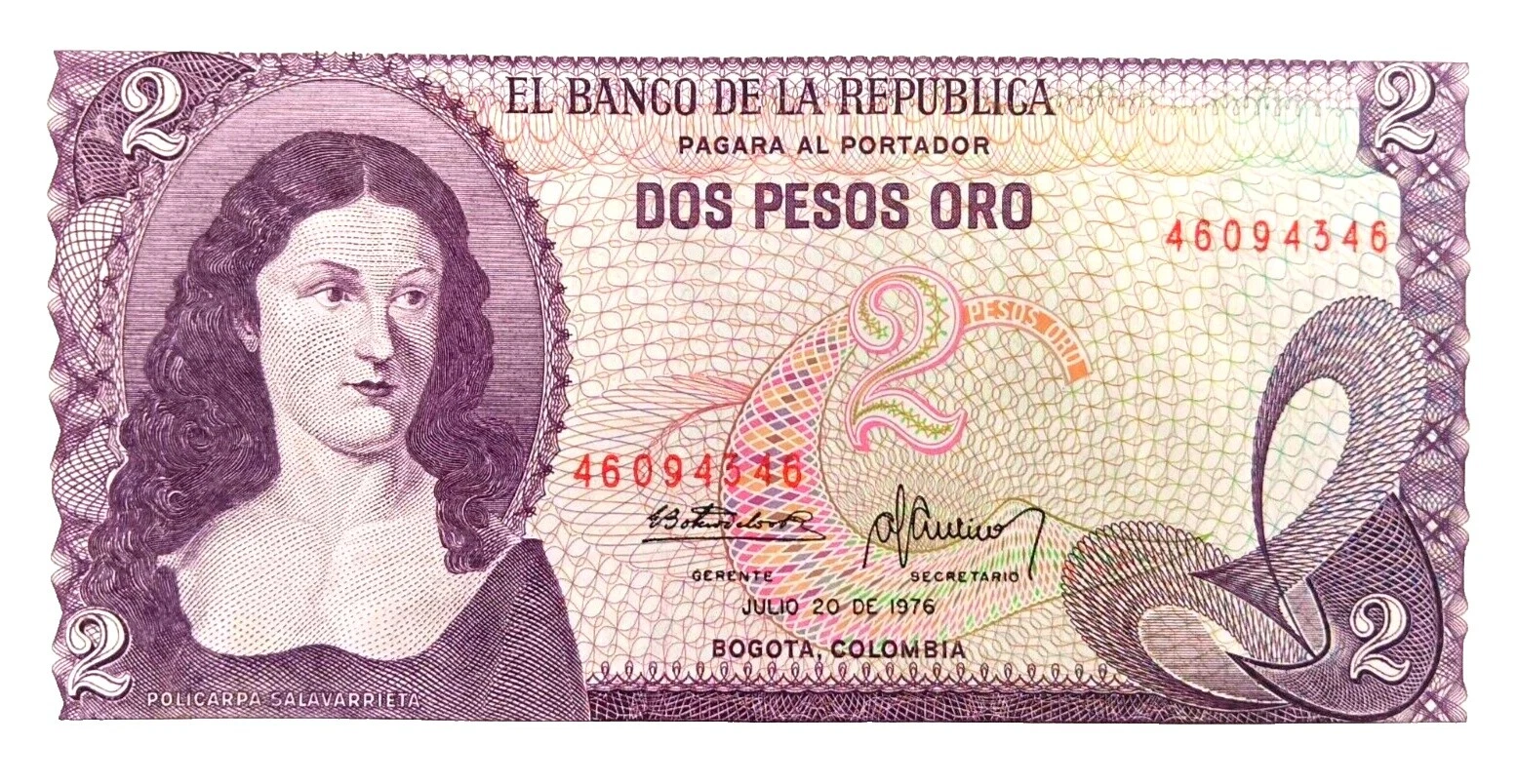 1976 South American Paper Money