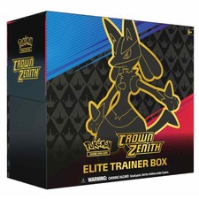 Elite Trainer Box ETB Crown Zenith Pokemon TCG SEALED PRESALE SHIPS 1/20