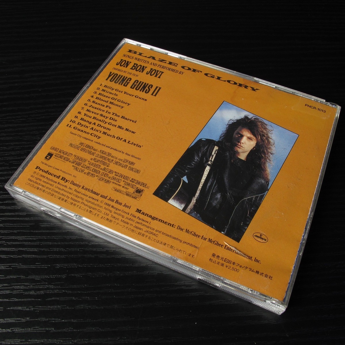 Jon Bon Jovi - Blaze of Glory / Young Guns II JAPAN CD PHCR-1013
