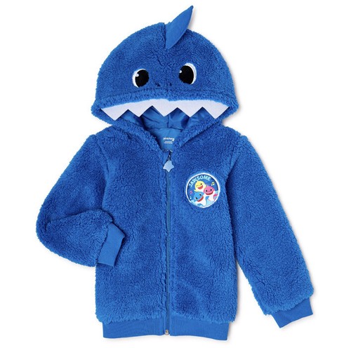 Baby Shark Toddler Boys Hoodie Jacket 