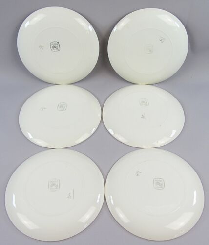 Poole Pottery TRUDIANA Side Bread Plates x 6 (6" 15cm) - Picture 4 of 4