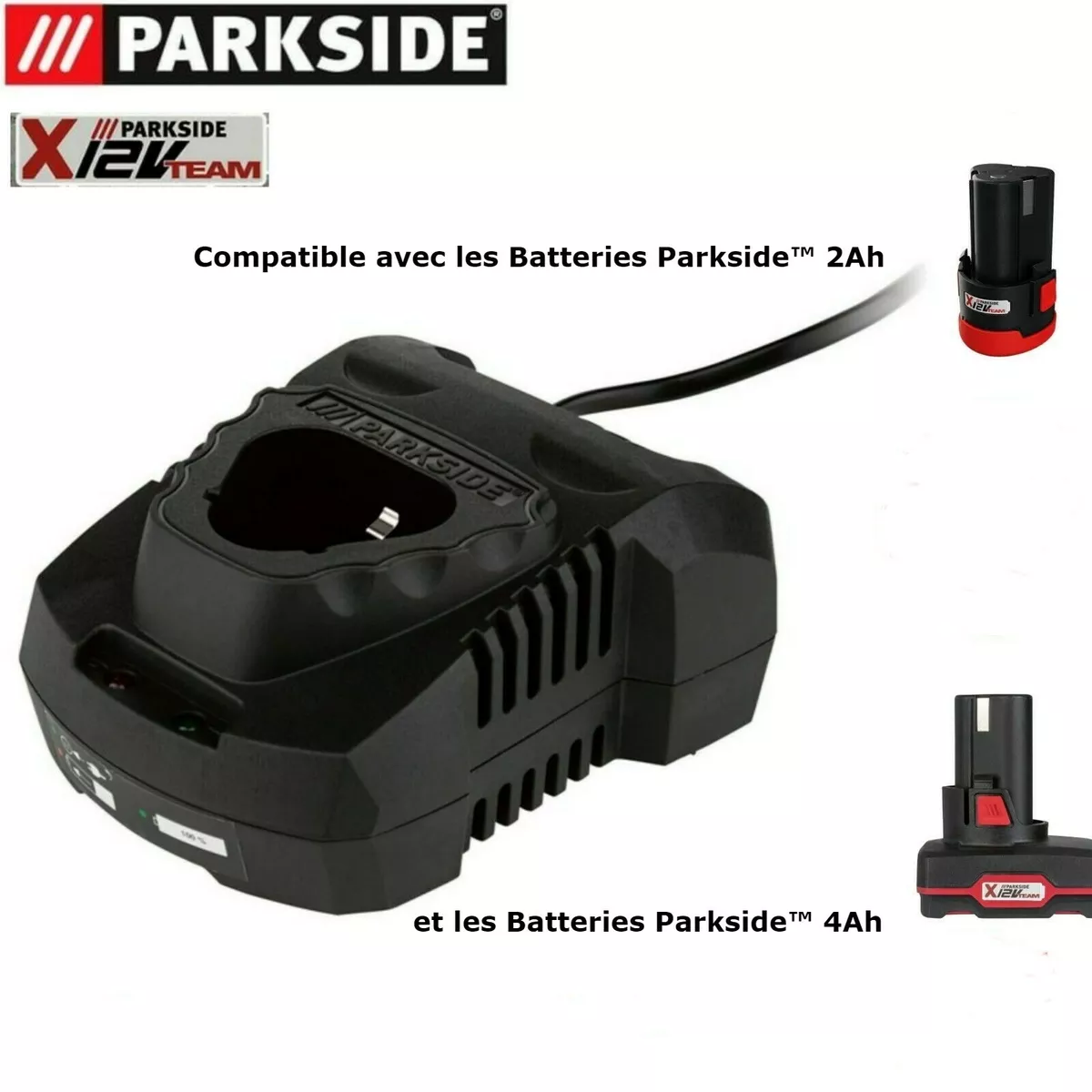 Parkside battery charger 12v deals