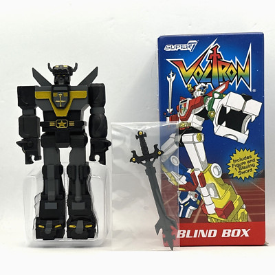 Super7 Reaction Blind Box Series Voltron Black Gold Action Figure 3.75 inch Lion