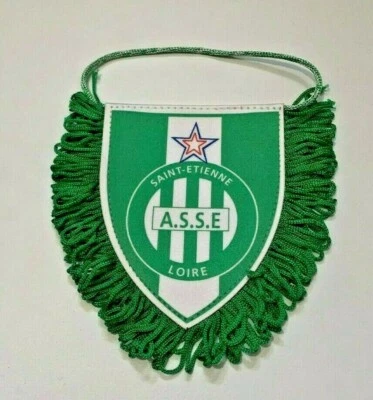 ASSE Saint Etienne fanion palmares vintage 2004 football foot pennant wimpel - Photo 1/2