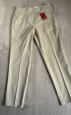 NEU Esprit Damen Hose Chino Business Größe 38 Länge 30 Beige Sand Stretch