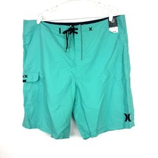 Hurley Mens One And Only Board Shorts Blue Size 40
