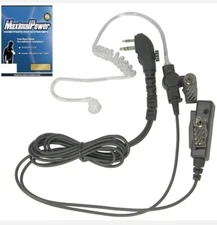 MaximalPower Radio PTT Headset Replacement for Hytera PD502 PD550 PD562 TD562