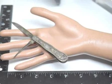 Antique Gorham Sterling Silver Art Nouveau Vine Leaf Motif Repousse Pocket Knife