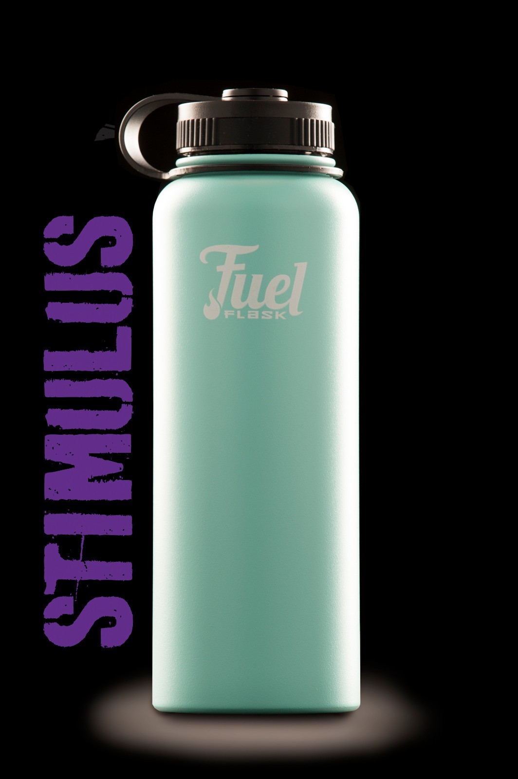 Hydro Flask 40oz -LIME GREEN -Wide Mouth Stainless Fuel Flask Water Bottle