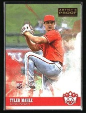 Tyler Mahle 2018 Panini Diamond Kings Artist's Proof RC #90  Baseball Card