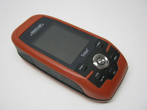 Magellan Triton 400 Adventure Pack Handheld GPS Hiking Fishing DAMAGED Works - Picture 11 of 17