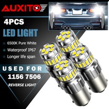 Auxito 1156 7506 Led Reverse Backup Light Bulbs White 6500k Canbus Error Free 4x