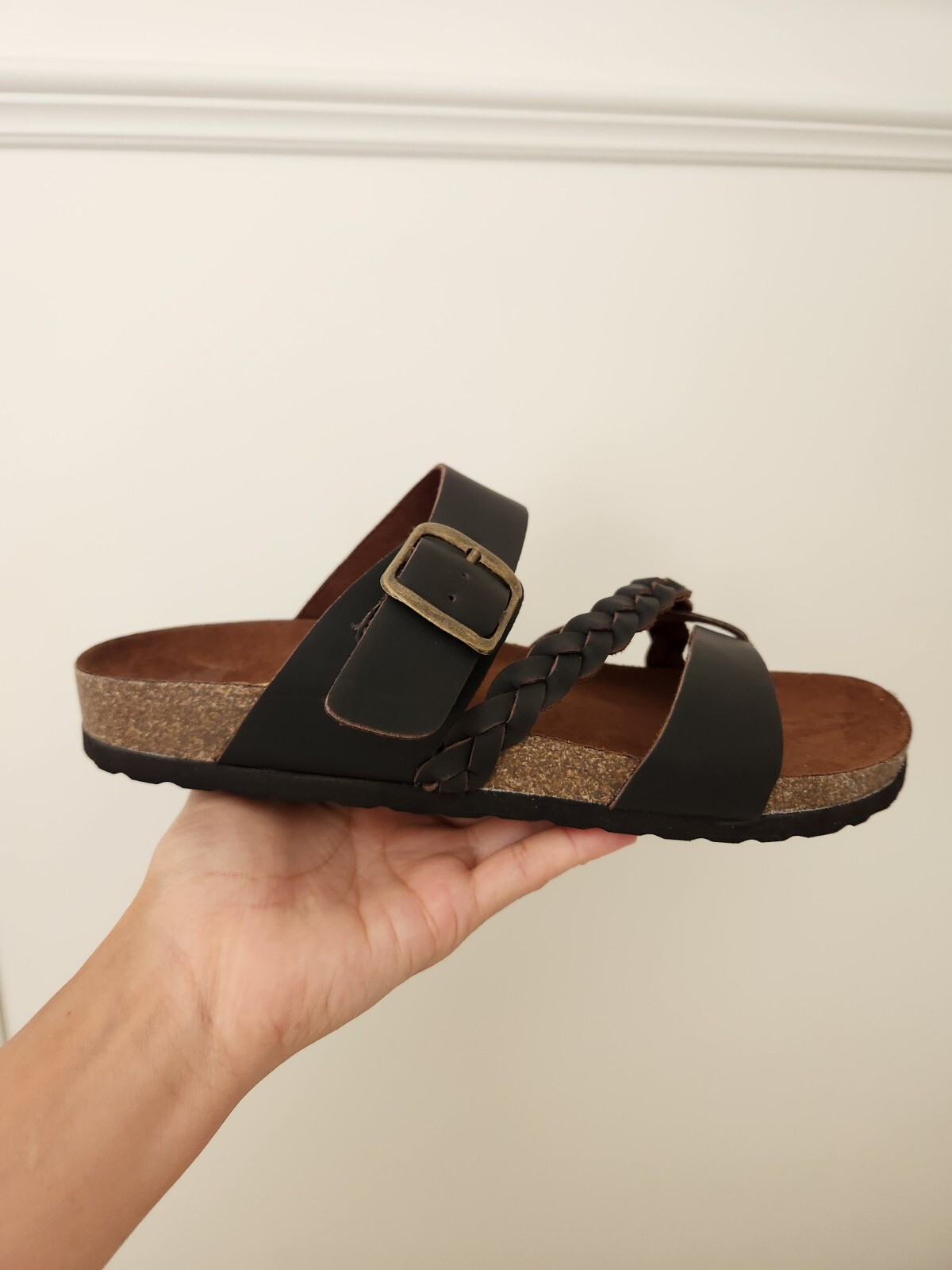 APL Sandalo donna bianco montagna Hazy plantare marrone scuro taglia 9