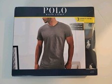 Polo Ralph Lauren 3-Pack Men's Cotton T-Shirts Size Medium Classic Fit Crew Neck