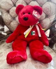 TY Beanie Buddy - OSITO the Mexican Bear 14" with swing Tag